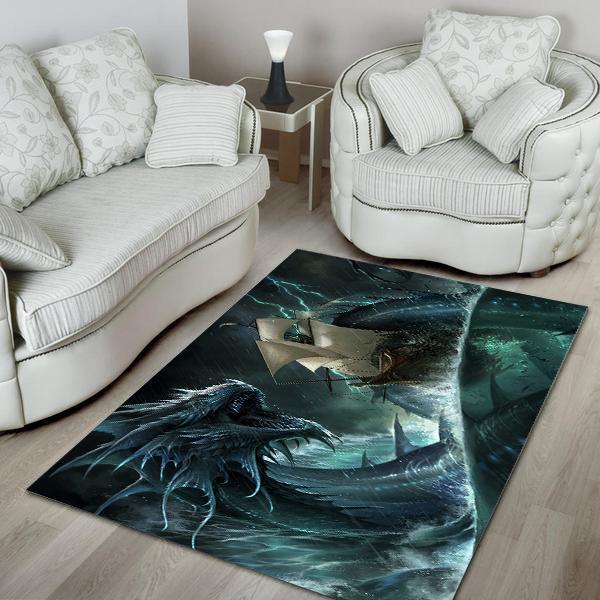 Dragon Area Rug 01893 Home Decor Bedroom Living Room Decor