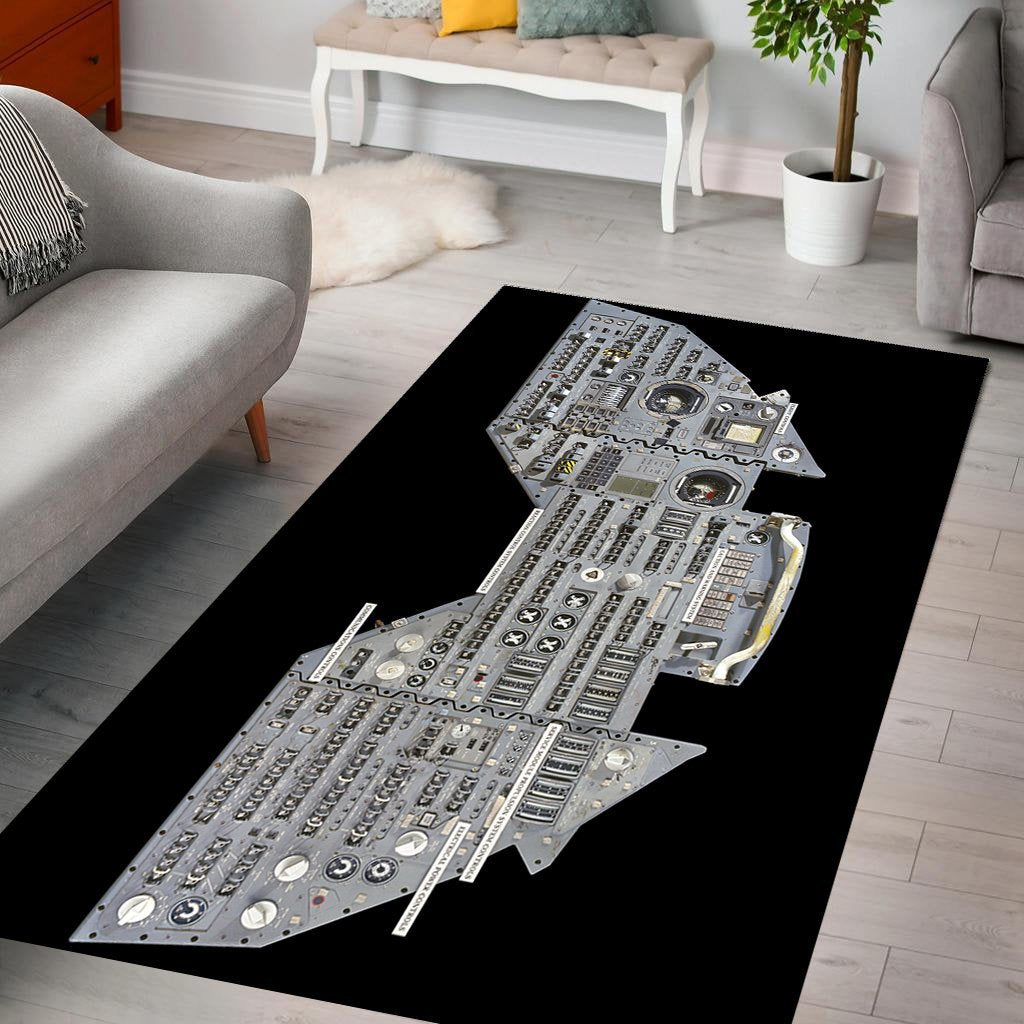 Space Area Rug 04465 Home Decor Bedroom Living Room Decor