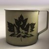 Green Wolf Leaf Autumn Camping Campfire Travel Mugs 2021