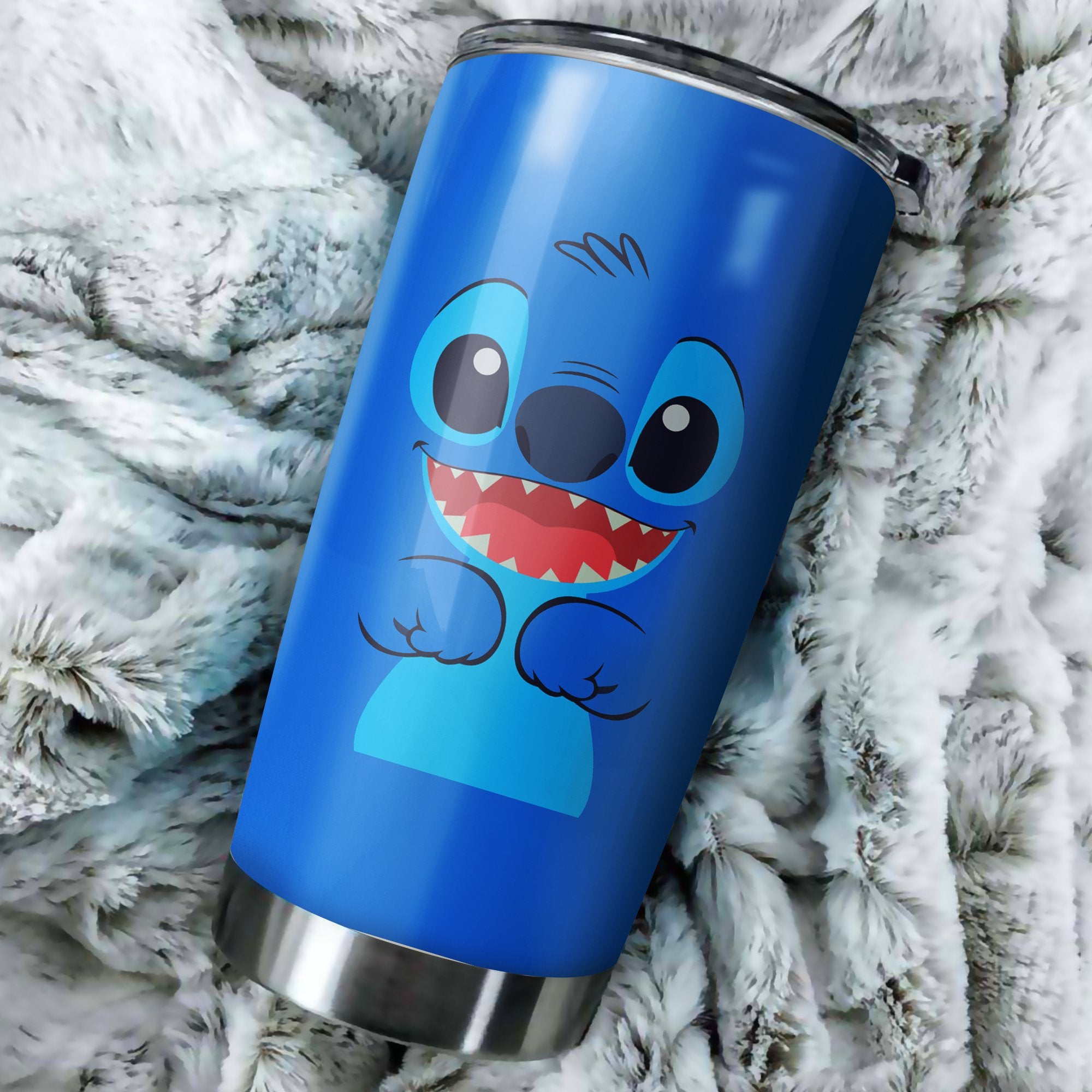 Stitch Smile Tumbler Perfect Birthday Best Gift Stainless Traveling Mugs 2021