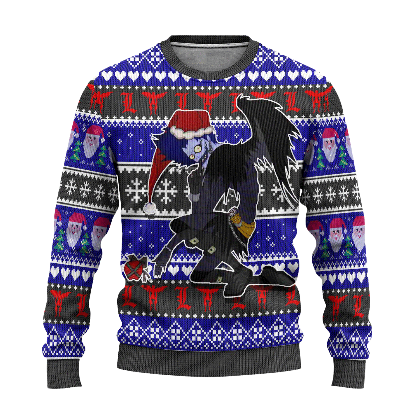 Ryuk Anime Ugly Christmas Sweater Custom Death Note Xmas Gift