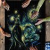 Darth Vader Starry Night Mock Puzzle