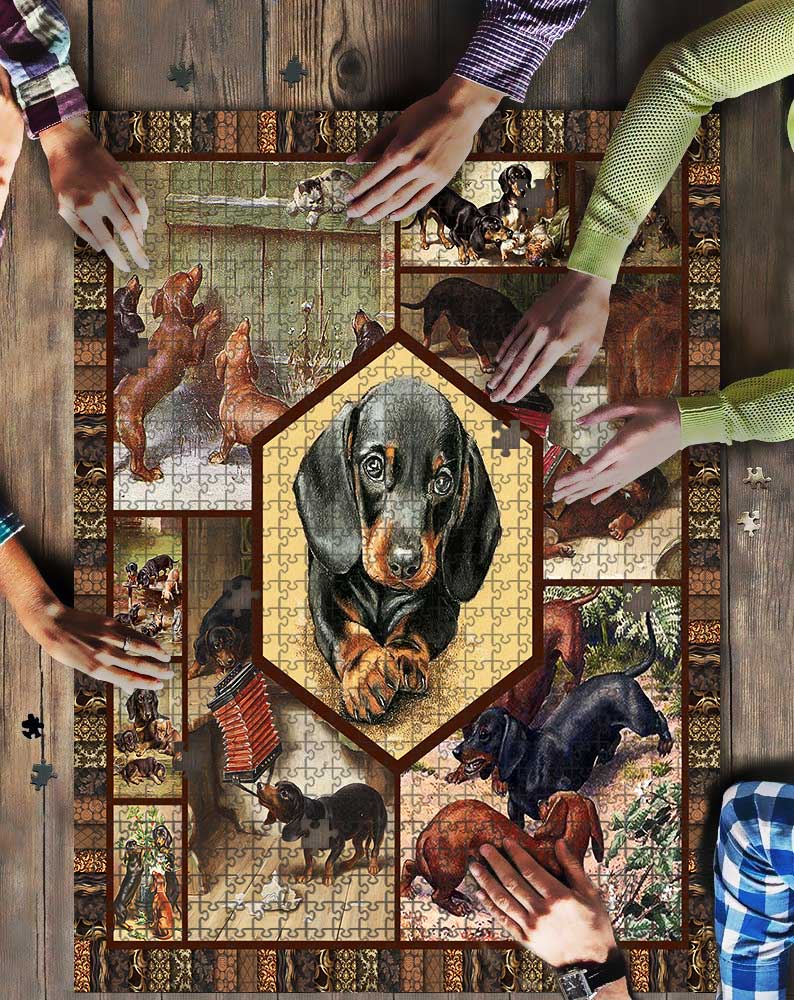 Cute Dachshund Puzzle