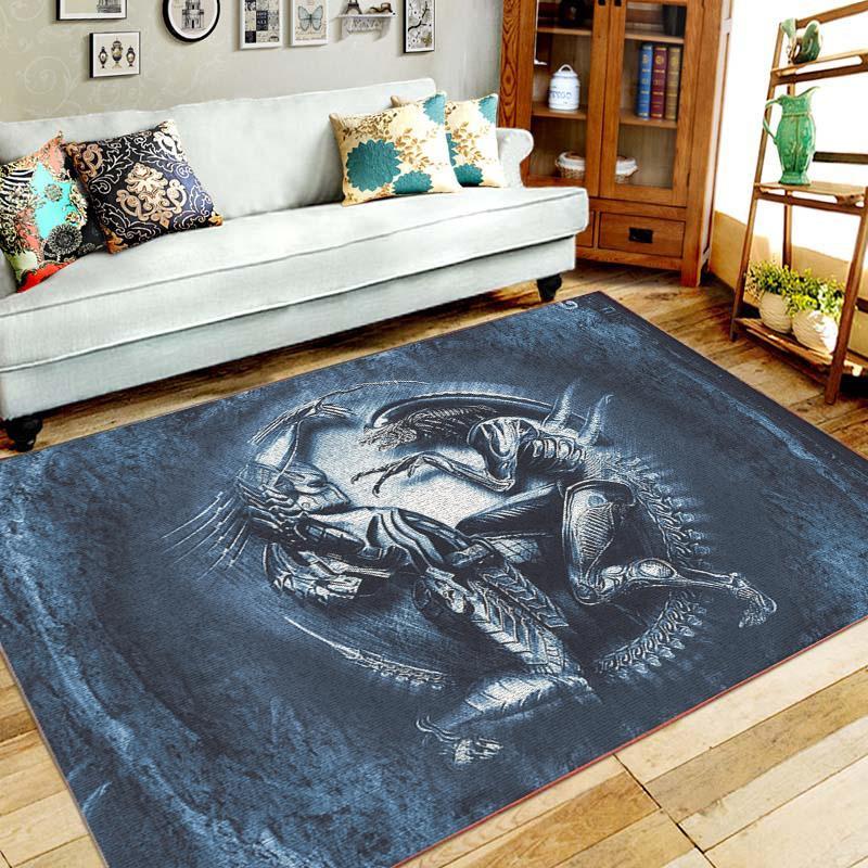 Alien Area Rug Home Decor Bedroom Living Room Decor