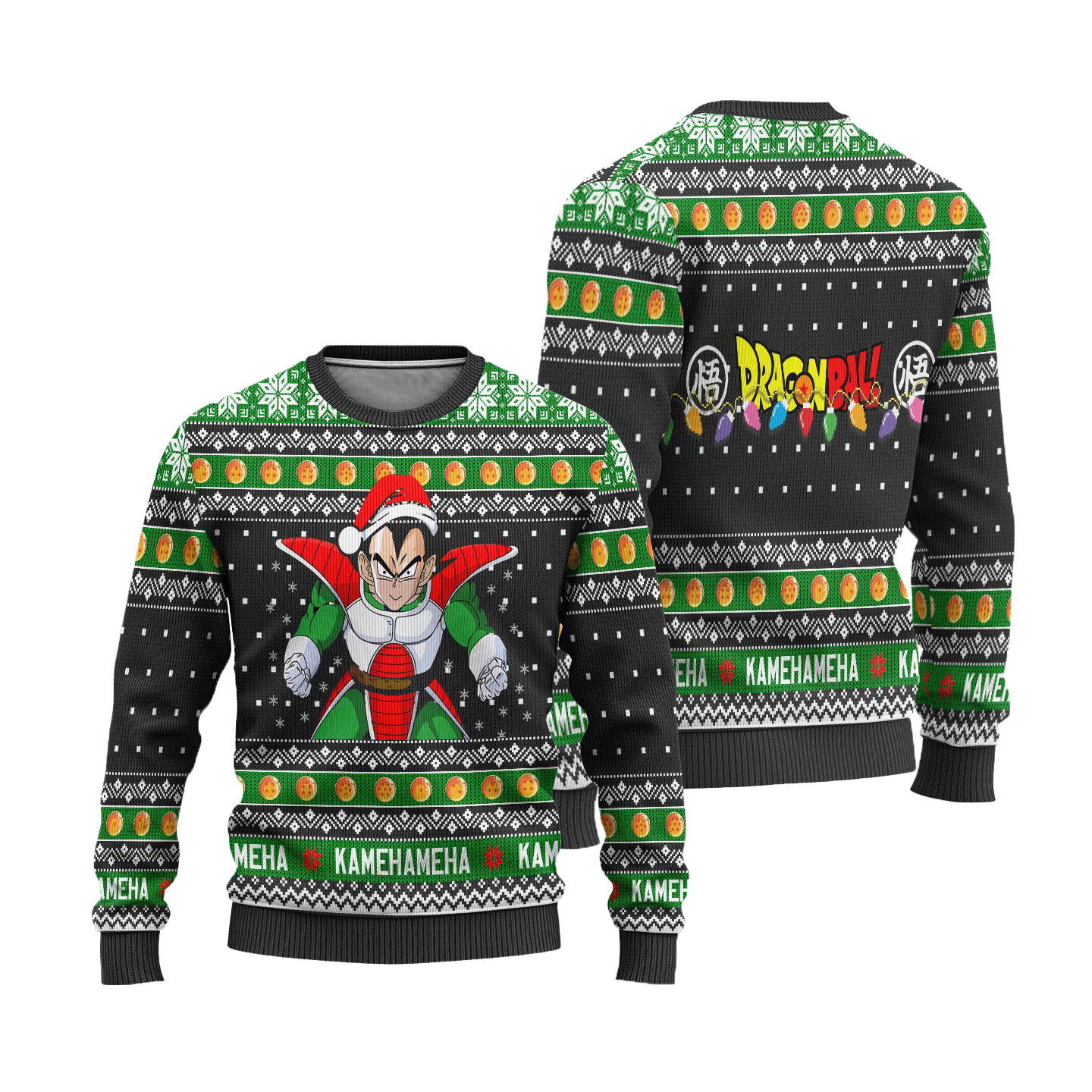 Vegeta Dragon Ball Anime Ugly Christmas Sweater Xmas Gift