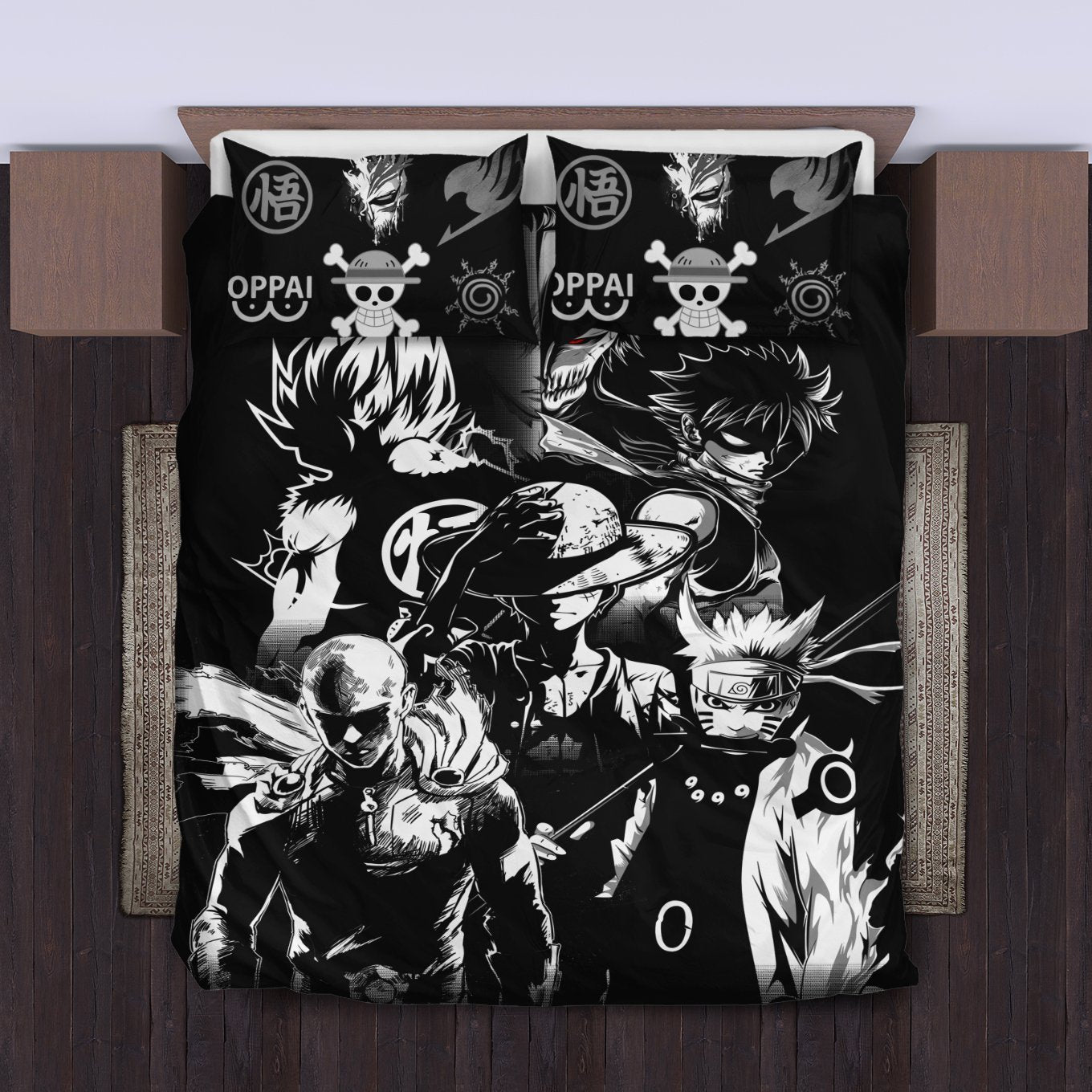 Anime Heroes 2022 Bedding Set 2 Duvet Cover And Pillowcase Set