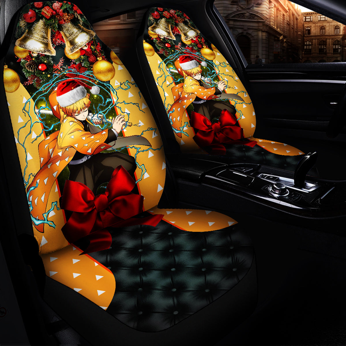 Zenitsu Premium Custom Car Seat Covers Decor Protector