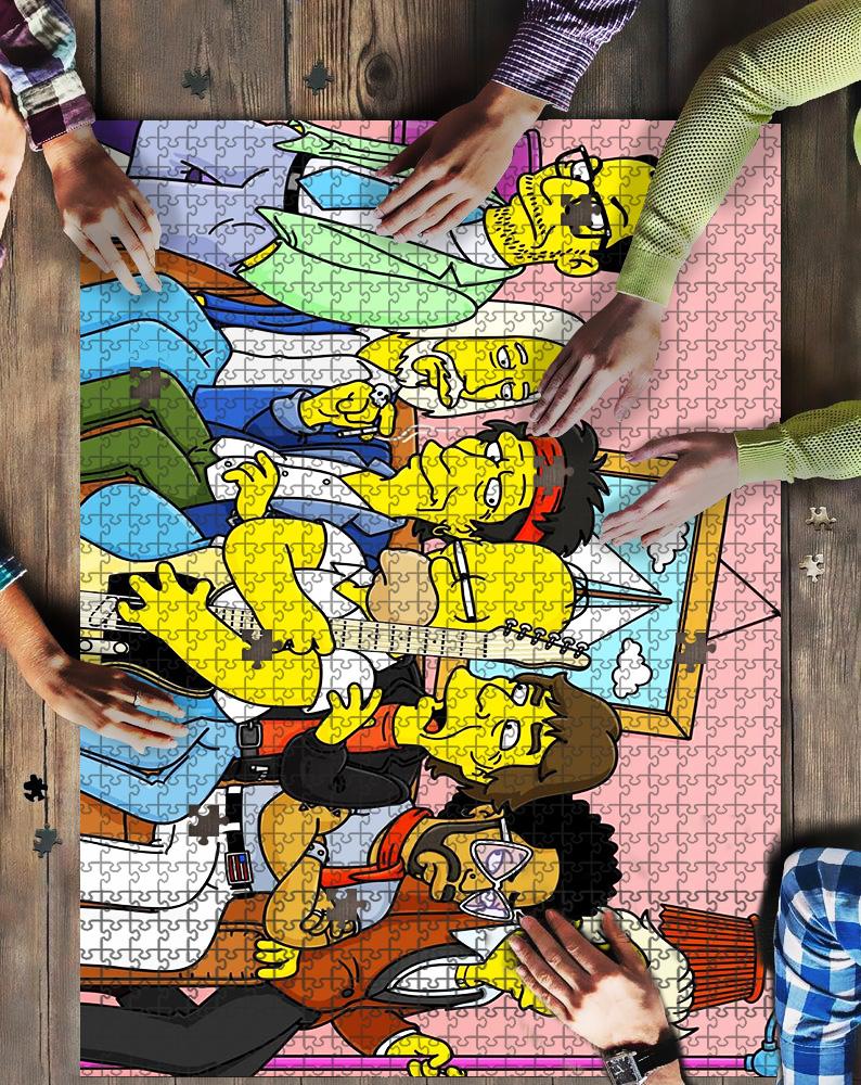 The Simpsons Brothers Mock Puzzle