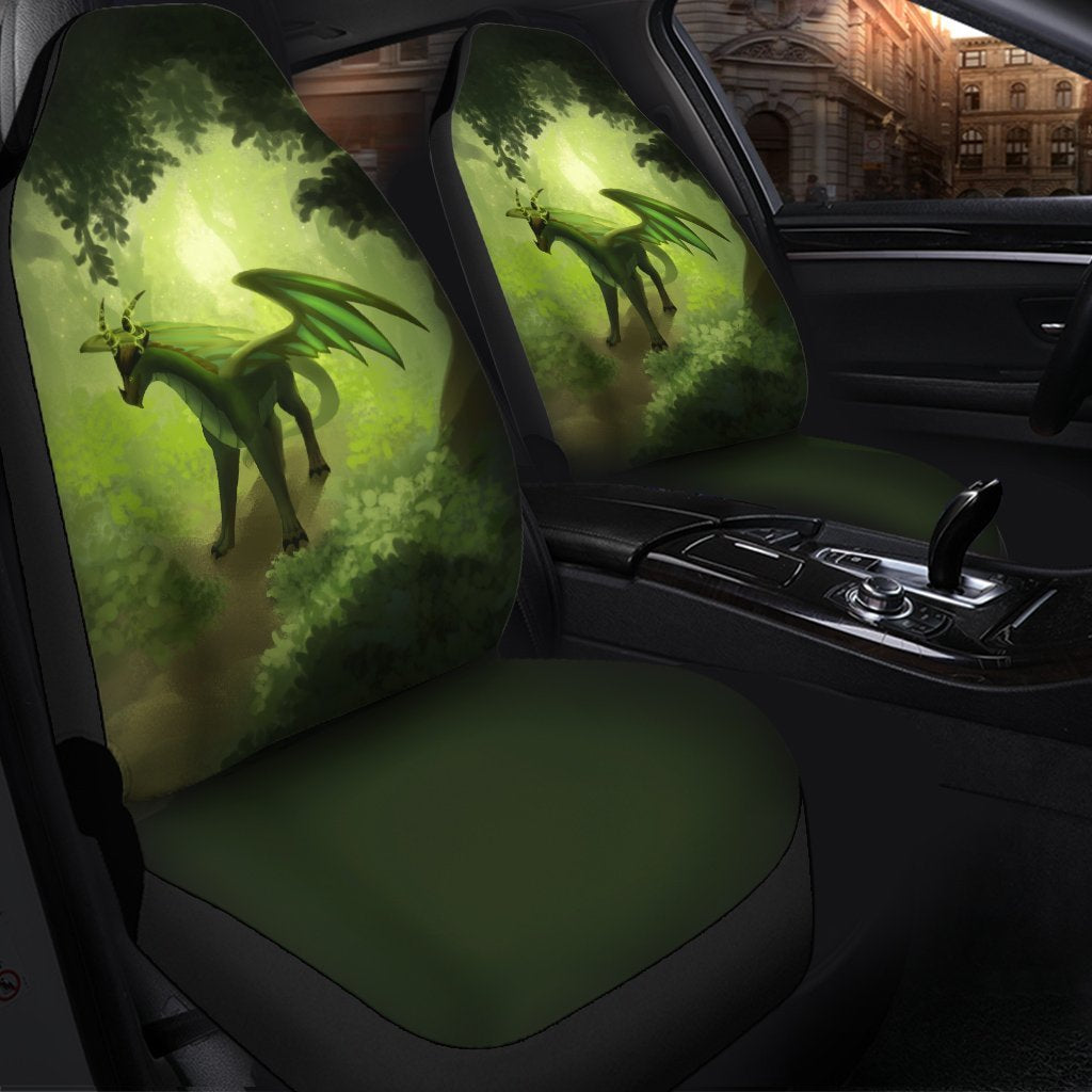 Smaugust 9 Forest Drago Seat Covers