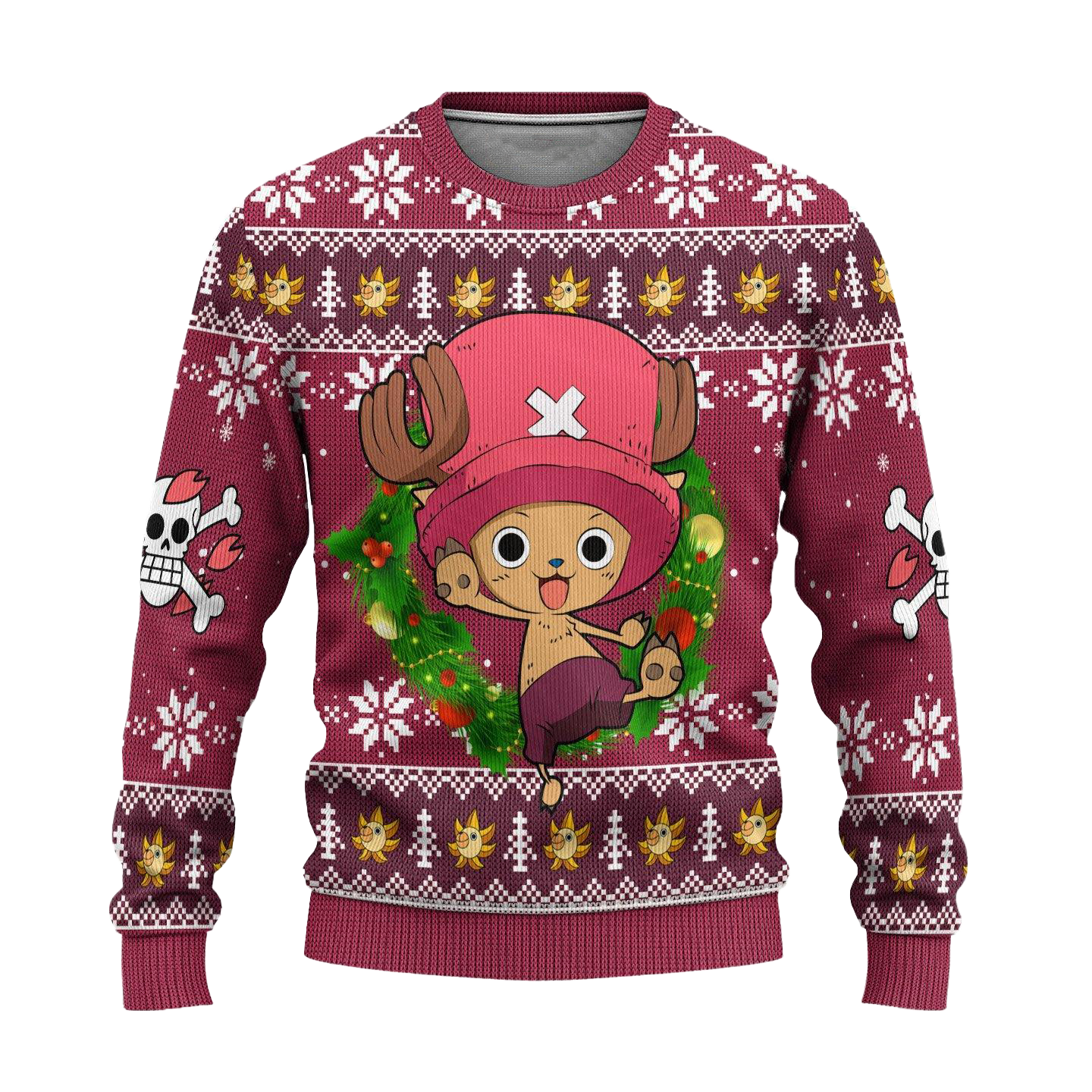 Chopper One Piece Anime Ugly Christmas Sweater Xmas Gift