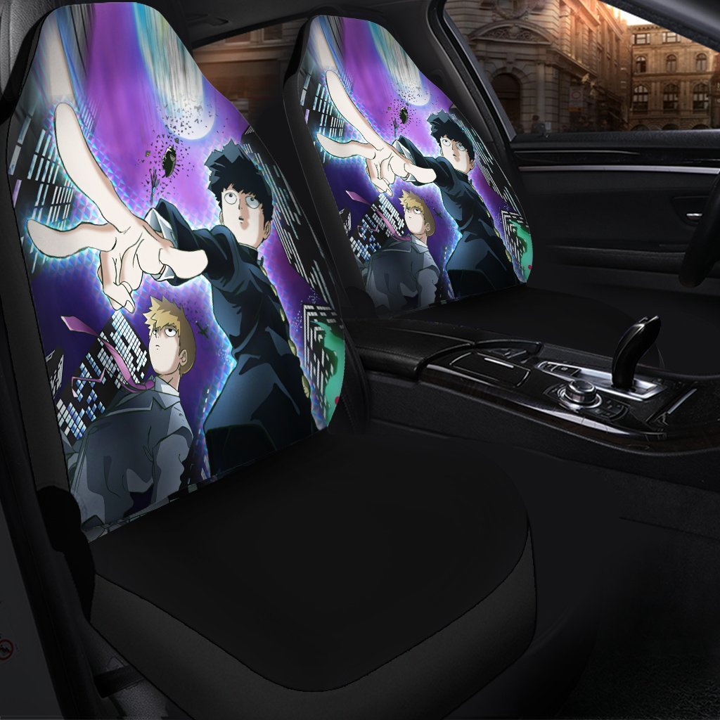 Mob Psycho 100 Typo Best Anime 2022 Seat Covers