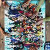 Assorted Anime Characters Mock Puzzle