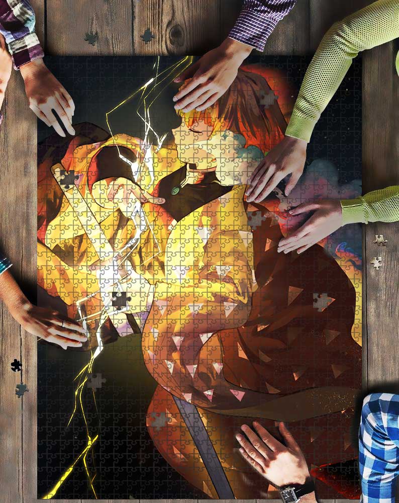 Anime Demon Slayer Kimetsu No Yaiba Mock Puzzle