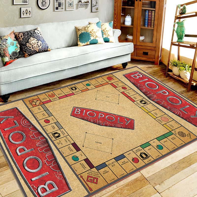 Bioshock-Monopoly Area Rug Home Decor Bedroom Living Room Decor