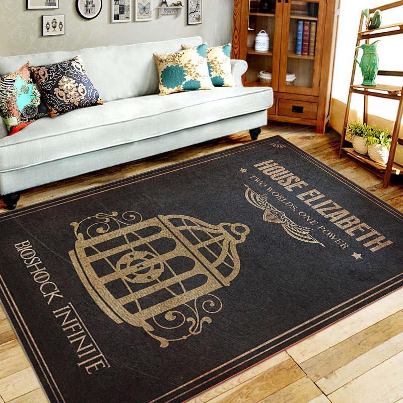 Bioshock Area Rug Home Decor Bedroom Living Room Decor