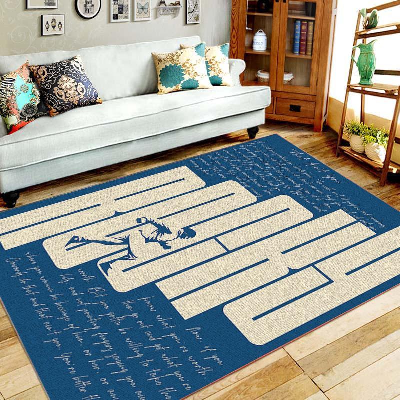 Rocky Balboa Area Rug Home Decor Bedroom Living Room Decor