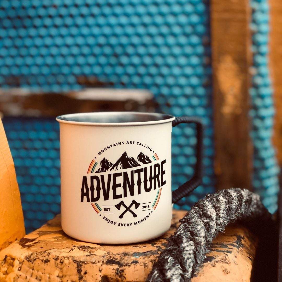 Adventure Moment Camping Campfire Travel Mugs 2022