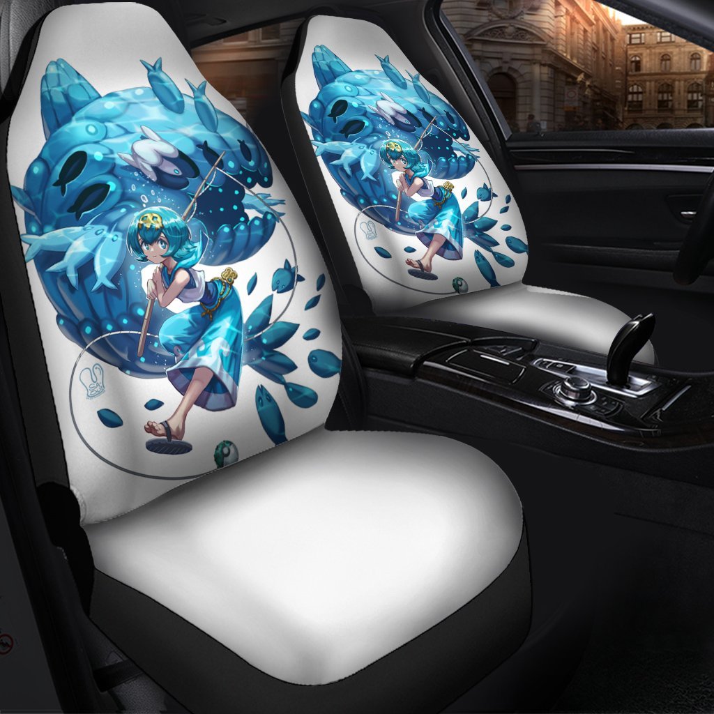 Pokemon Lana And Wishiwashi Seat Covers