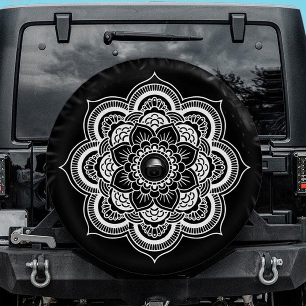 Hippe Style Car Accessory Jeep Car Spare Tire Cover Gift For Campers