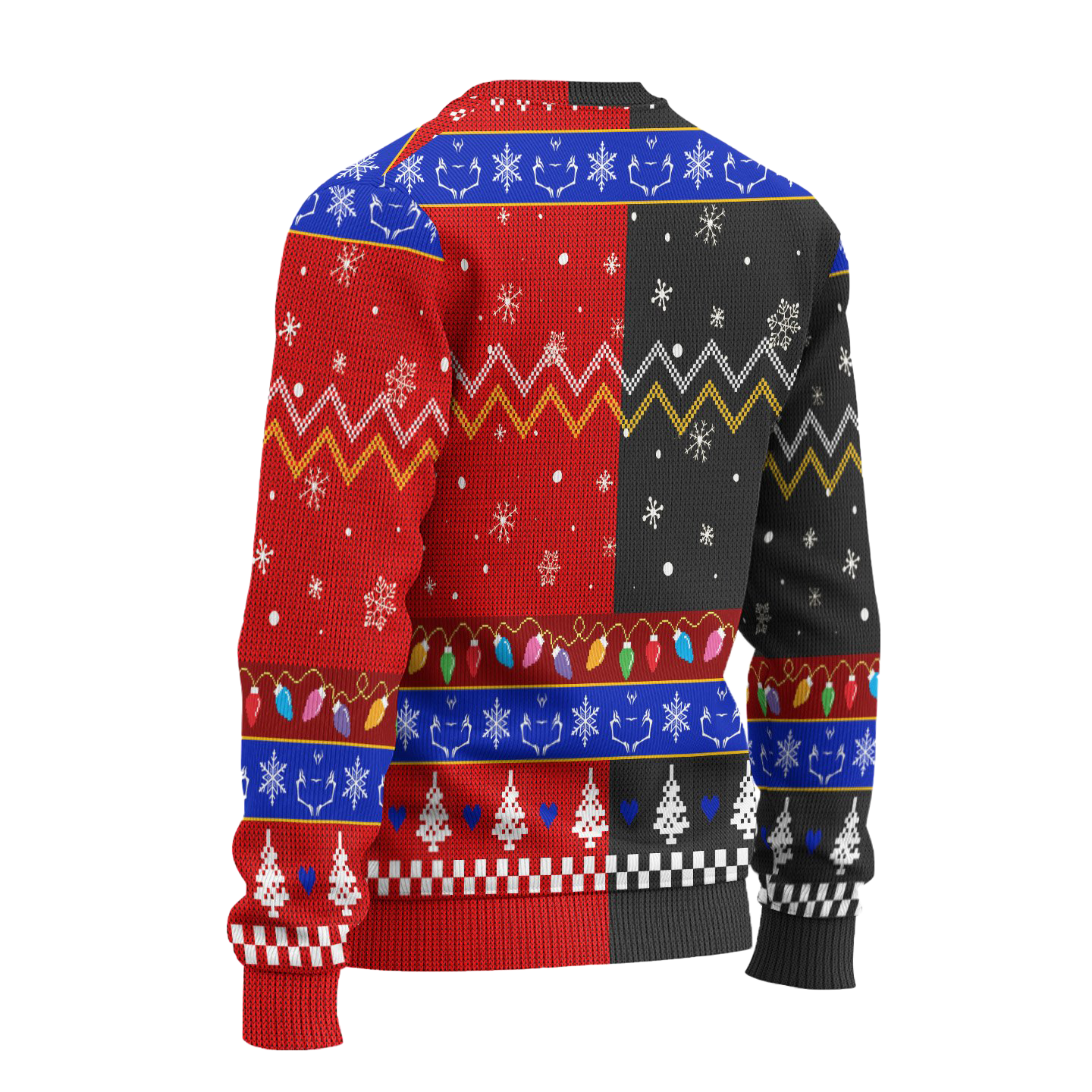 Yuji x Sukuna Ugly Christmas Sweater Custom Jujutsu Kaisen Anime Xmas Gift