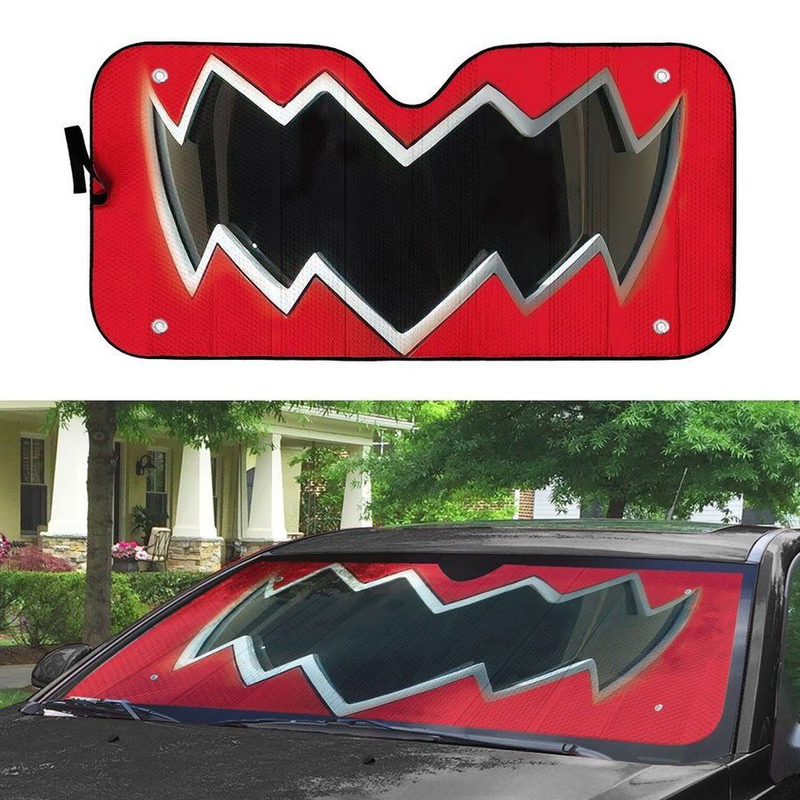 Power Rangers Dino Thunder Red Ranger Helmet Custom Car Windshield Accessories Decor Gift