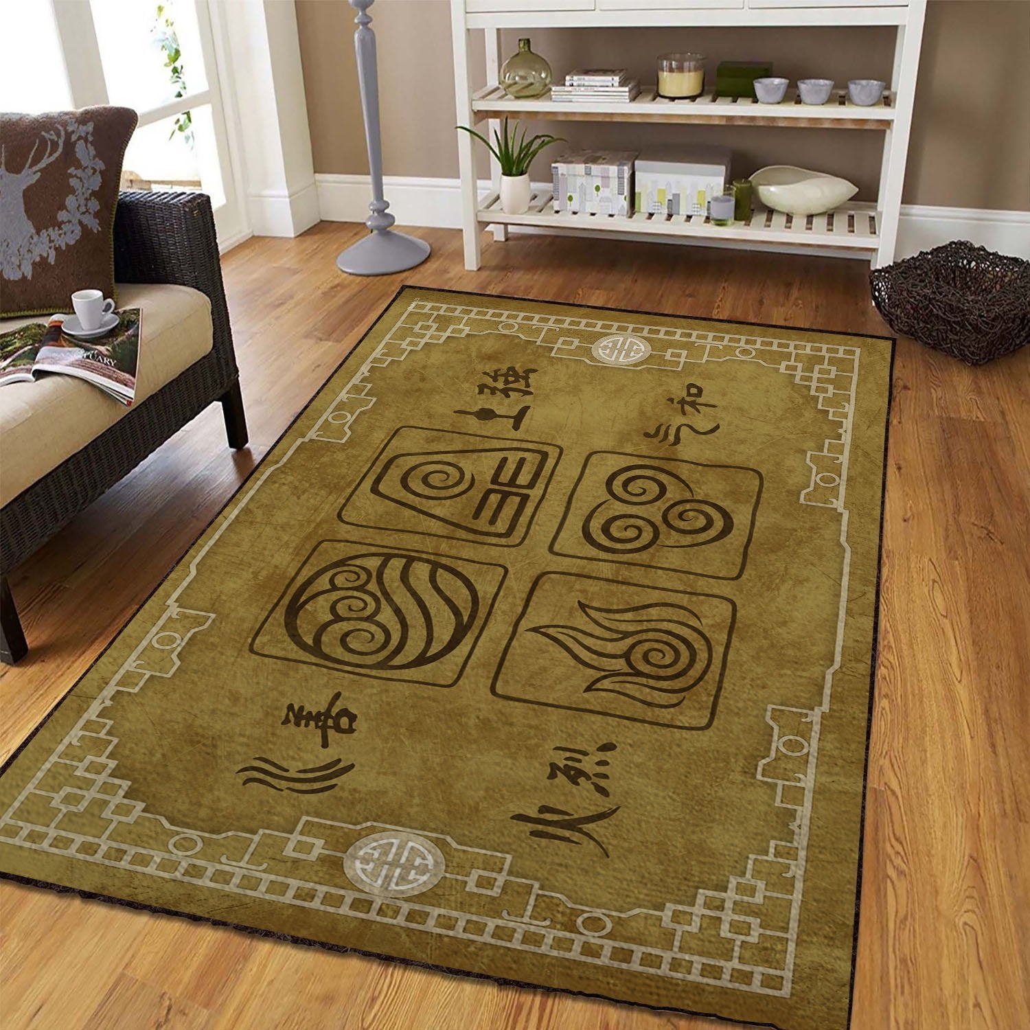 Avatar The Last Airbender Area Rug Floor Home Room Decor