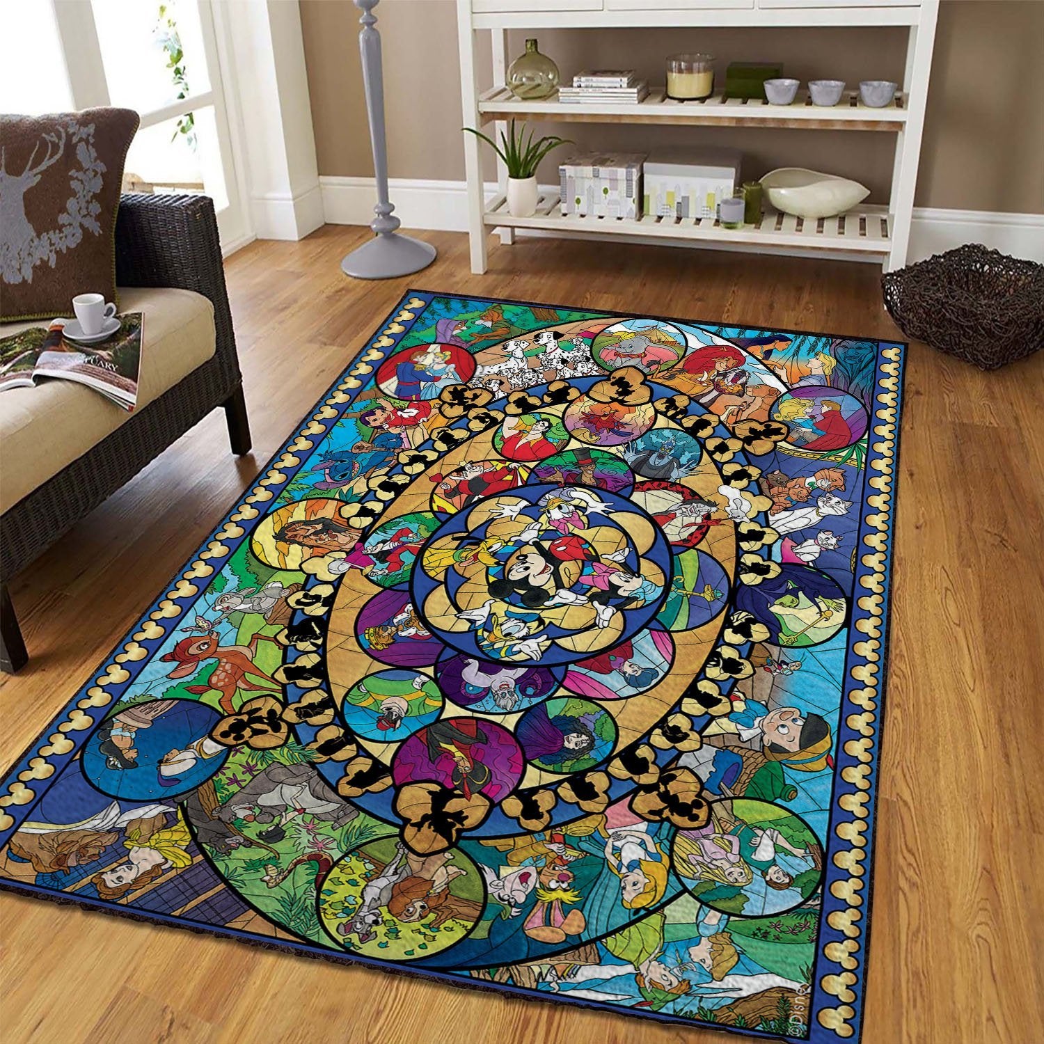 Characters Area Rug Home Decor Bedroom Living Room Decor