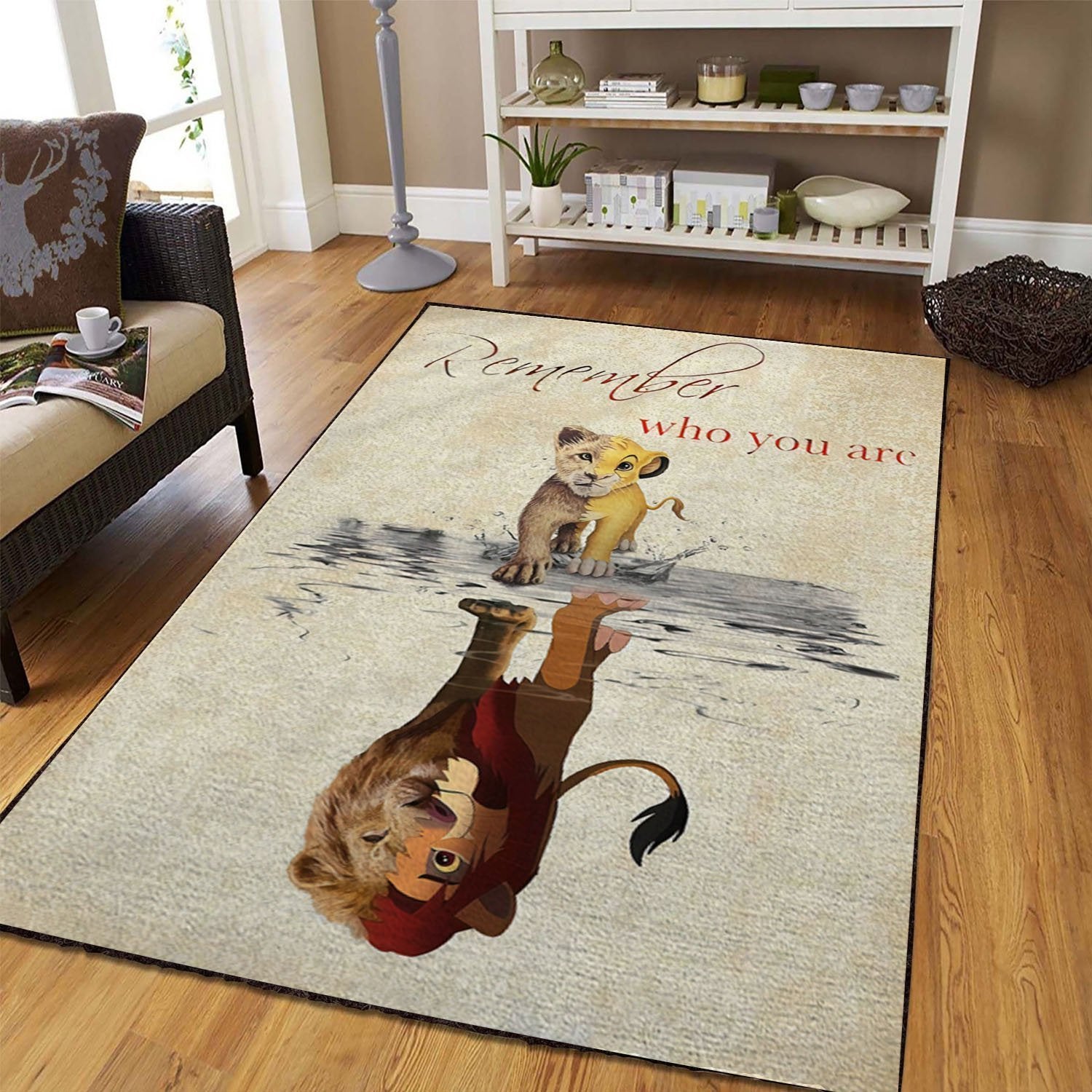 Lion King Area Rug Floor Home Room Decor