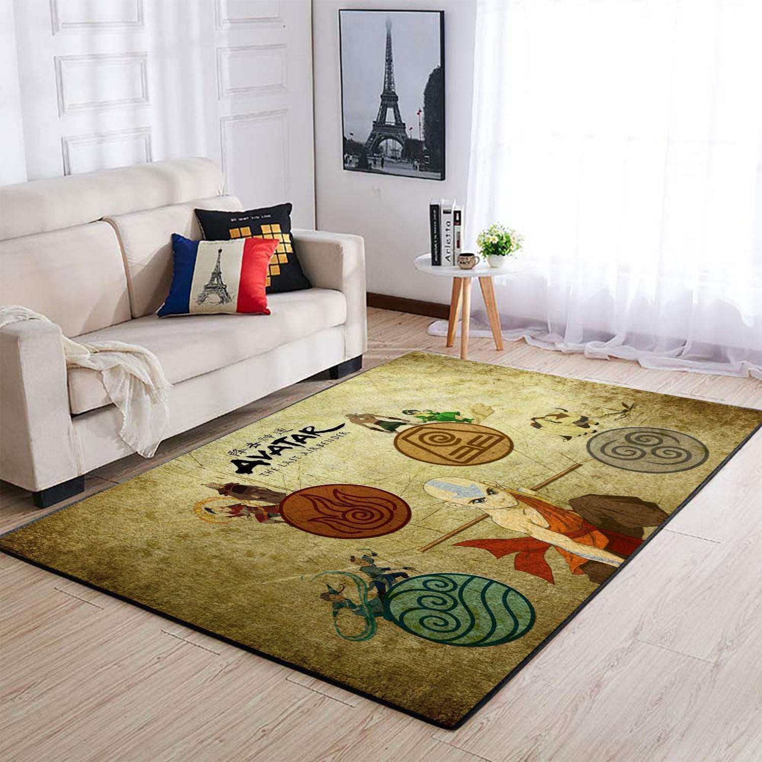 Avatar The Last Airbender Area Rug Floor Home Room Decor