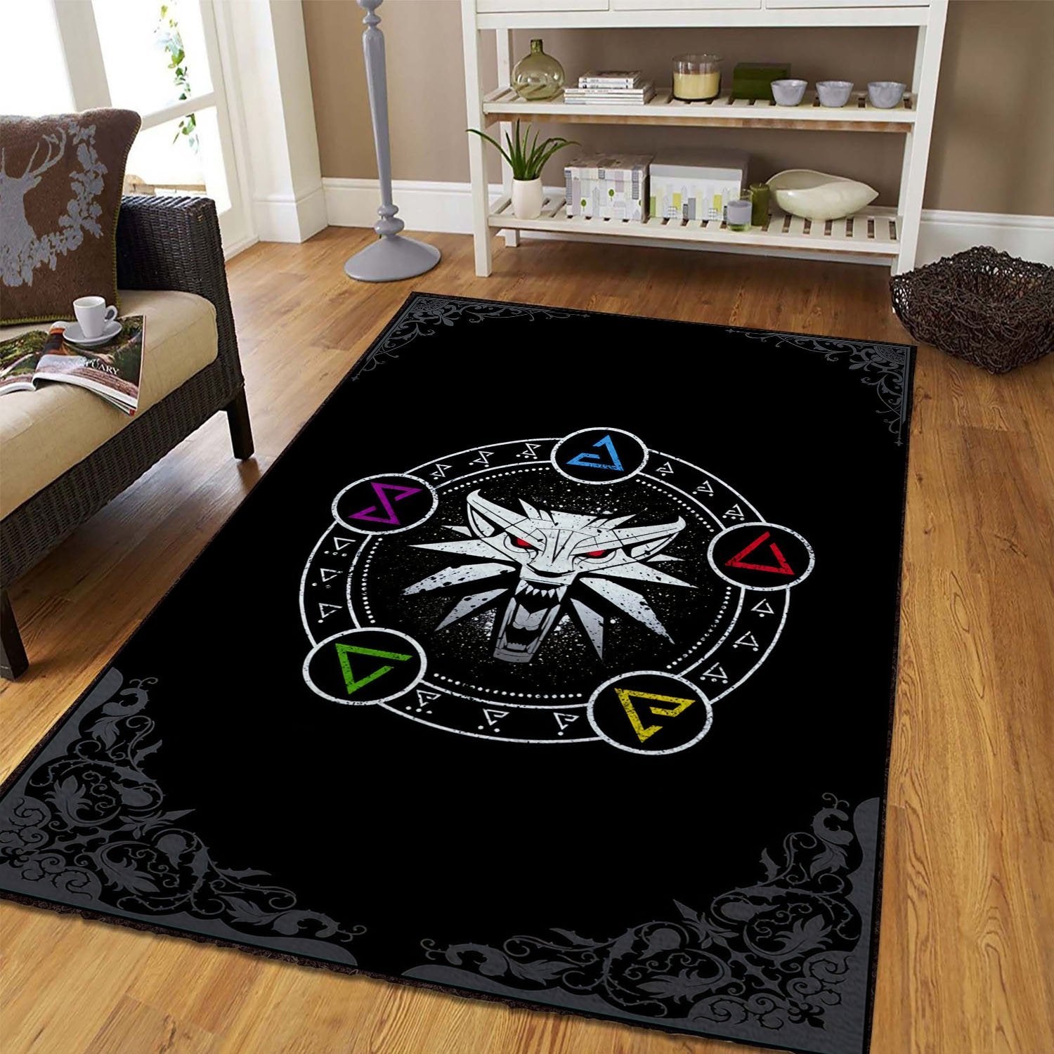 The Witcher Area Rug Floor Home Room Decor