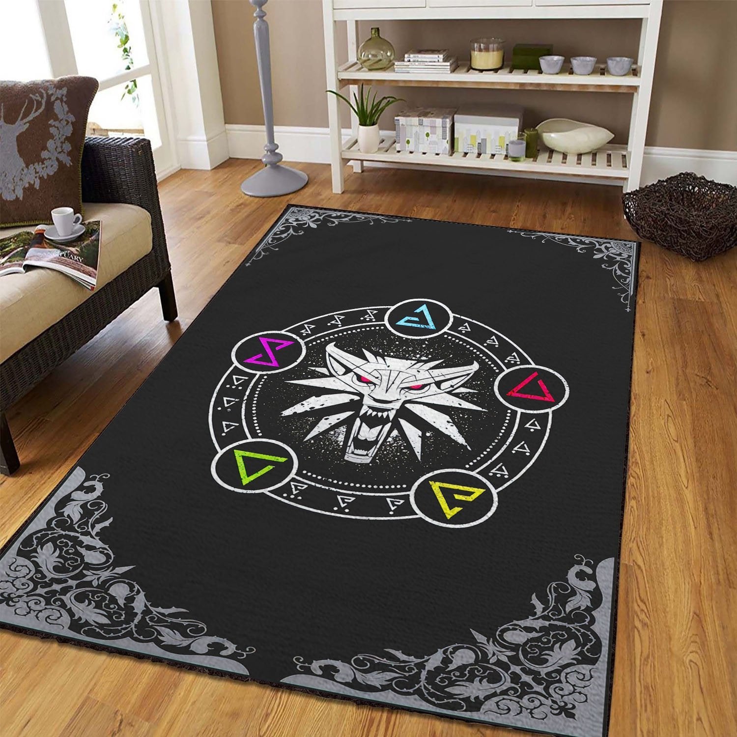 The Witcher Area Rug Floor Home Room Decor