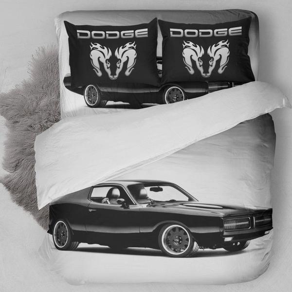 1972 Dodge Charger Car Bedding Set