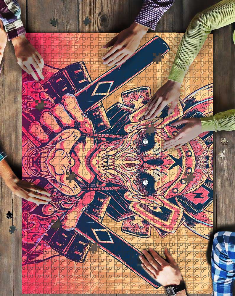 Samurai Monster Mock Puzzle