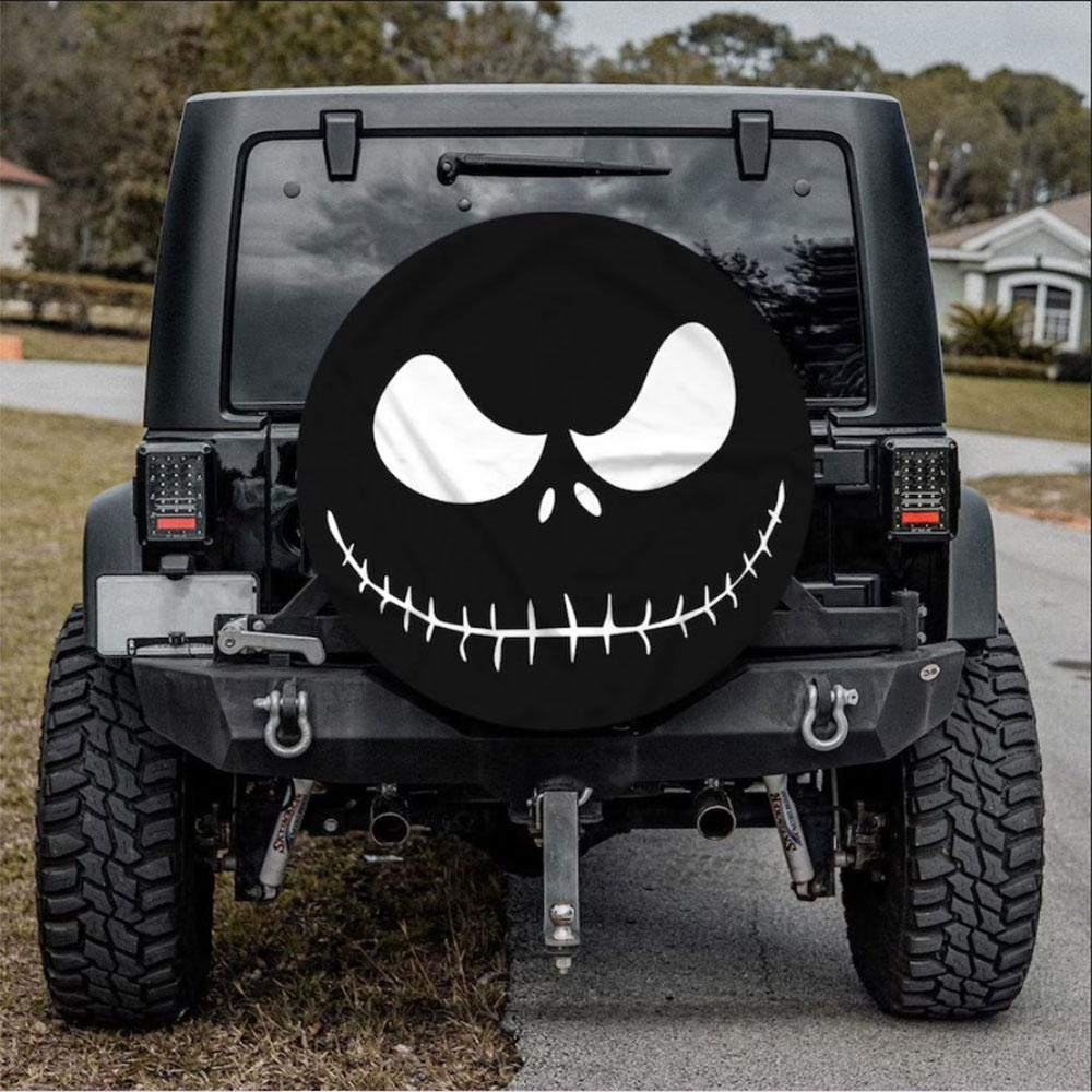 Nightmare Car Spare Tire Cover Gift For Campers