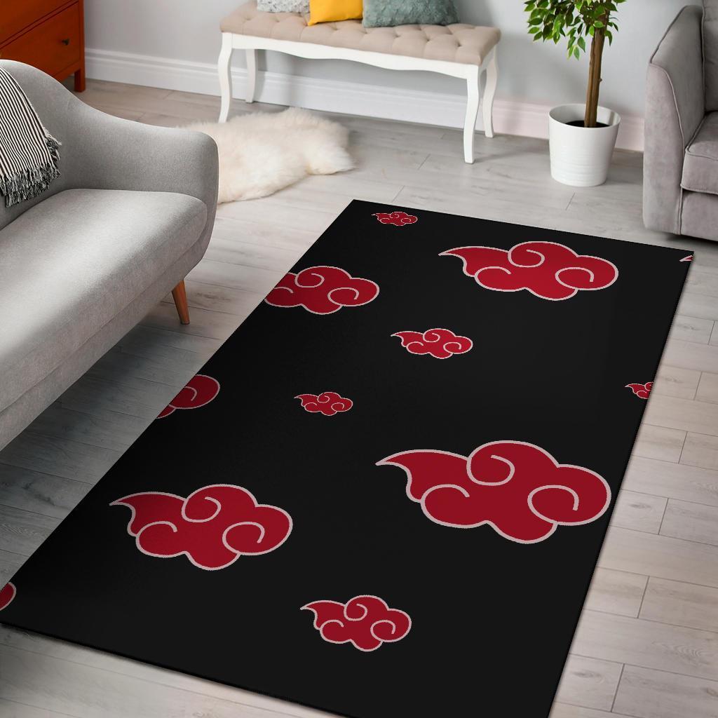 Akatsuki Cloud Naruto Area Rug Carpet