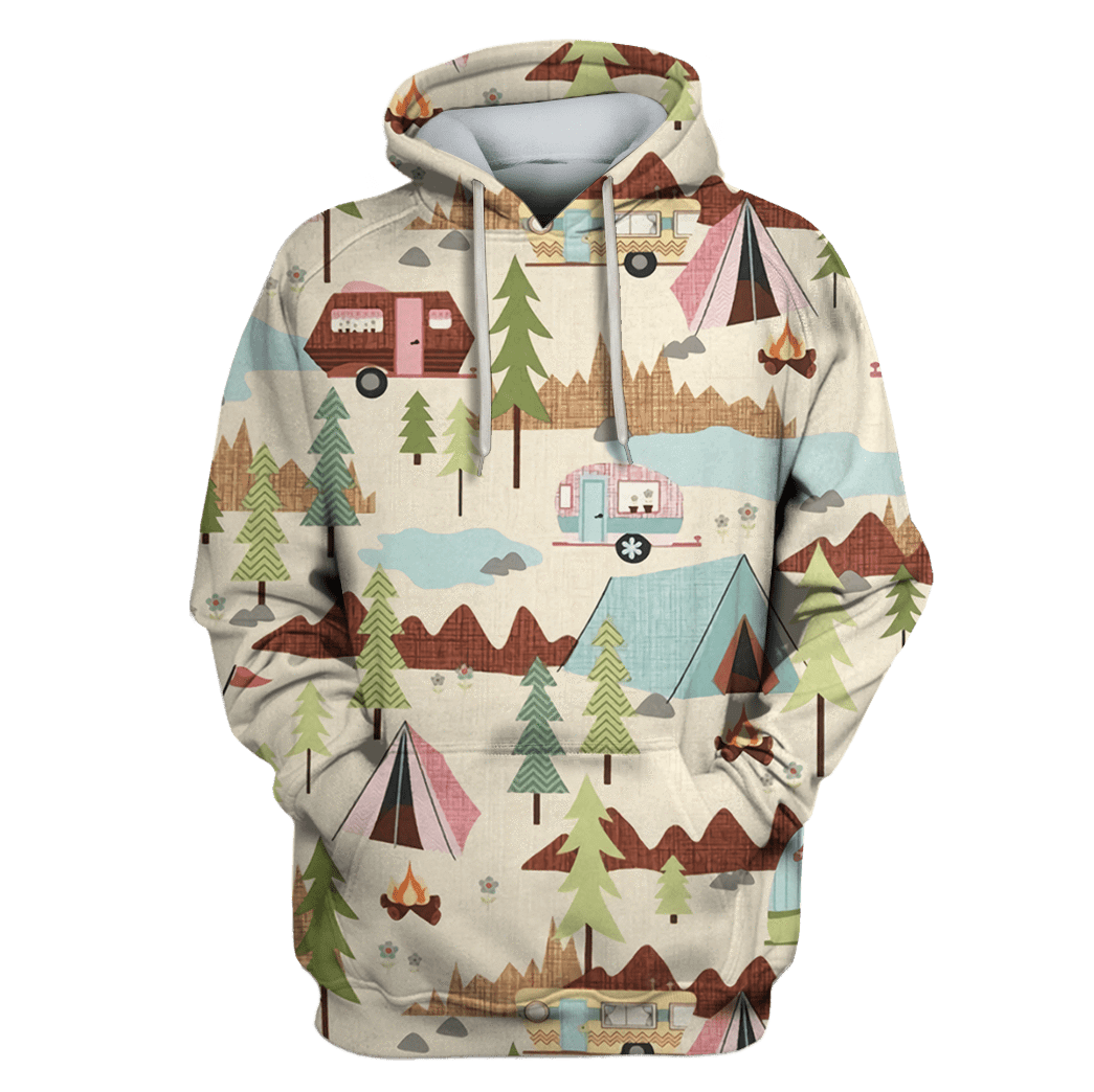 Camping Fabric Custom Hoodie Amazing Gift Idea