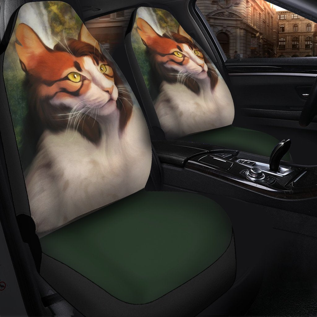 Cat Art Seat Covers