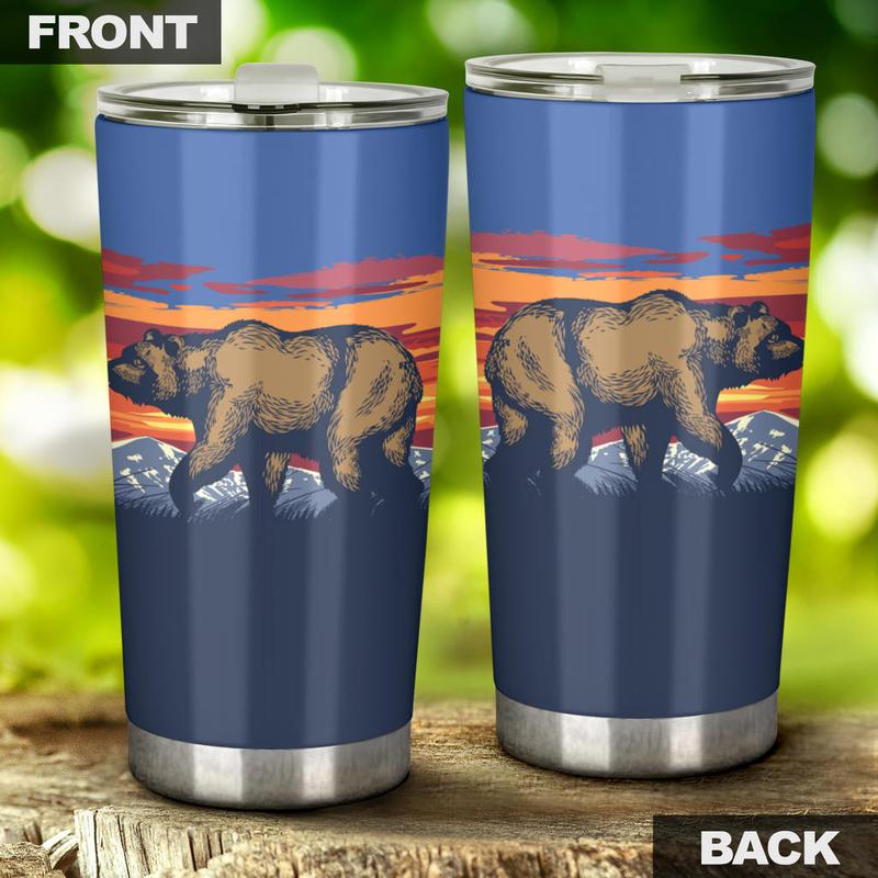 Bear Go Outside Camping Camfire Tumbler 1 2021