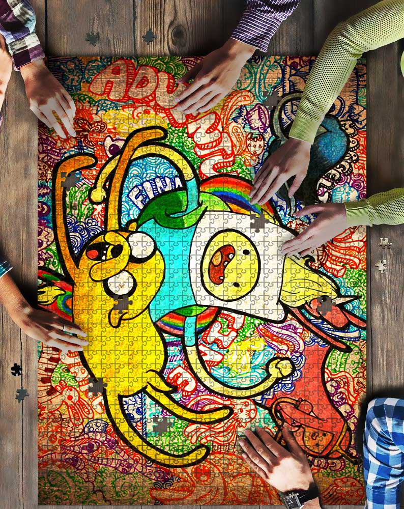 Adventure Time Art Mock Puzzle