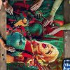 Deadpool And Harley Quinn Mock Puzzle