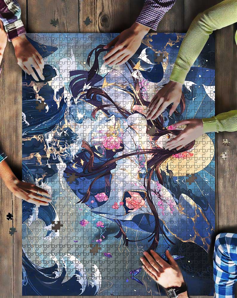 Anime Girls Azur Lanemock Puzzle