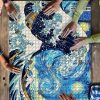 Starry Night And The Great Wave Mock Puzzle