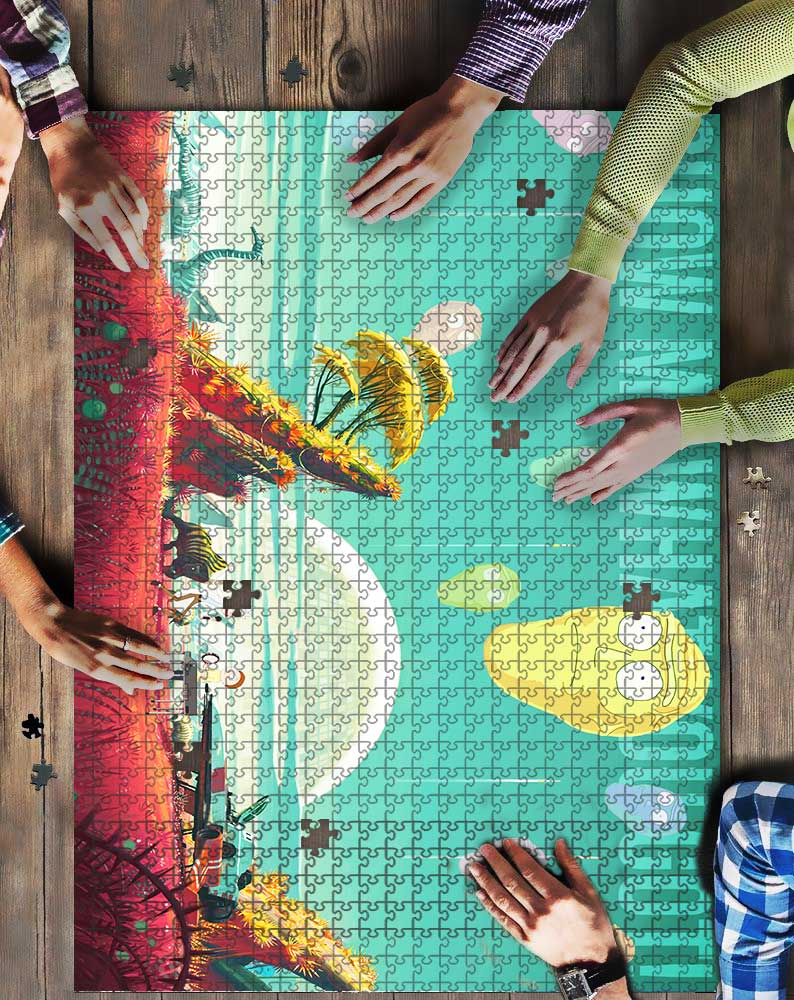 Rick And Morty New Mock Puzzle