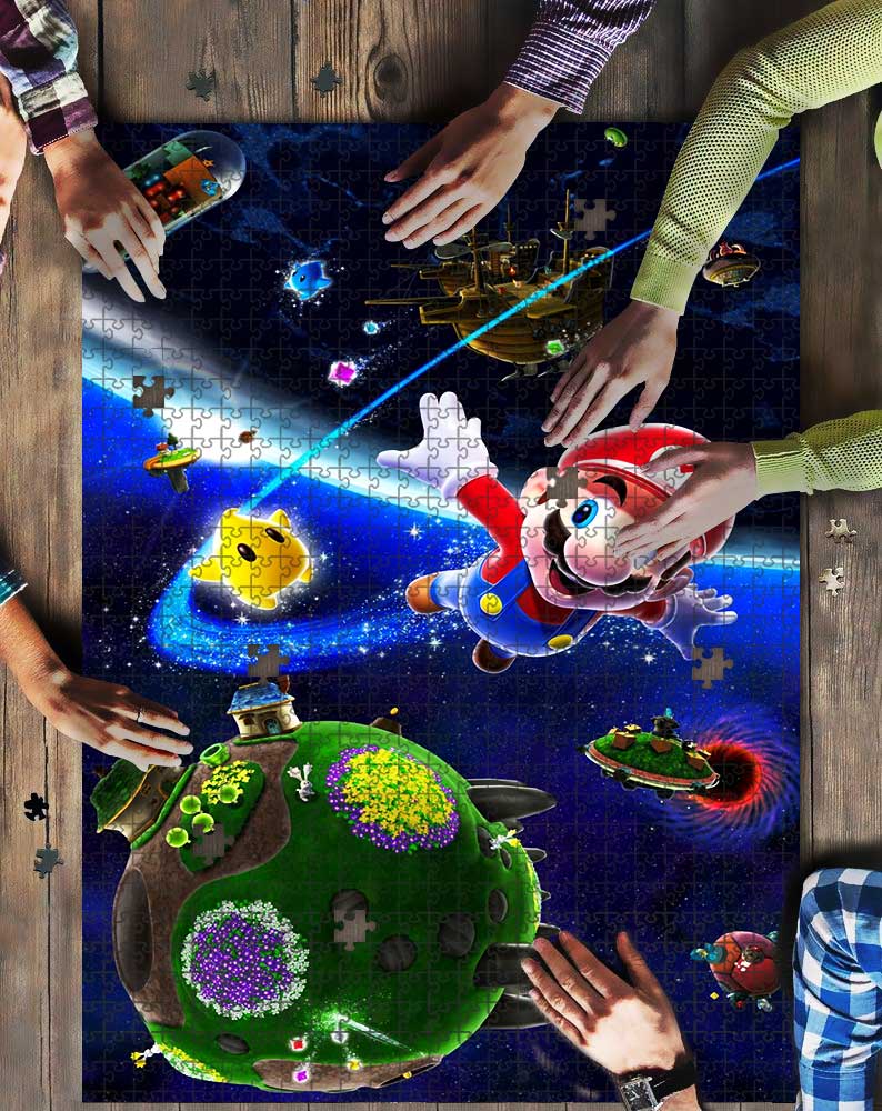 Super Mario Galaxy Mock Puzzle