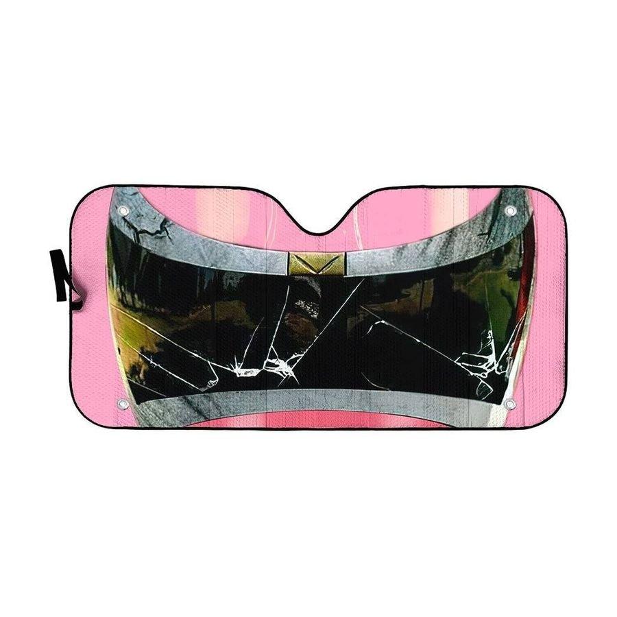 Power Rangers In Space Pink Ranger Custom Car Auto Sunshade Windshield Accessories Decor Gift