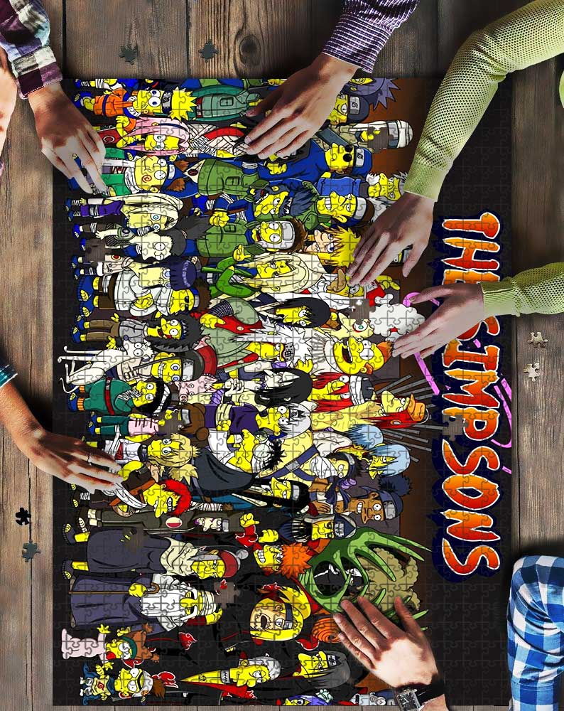 The Naruto Simpsons Mock Puzzle