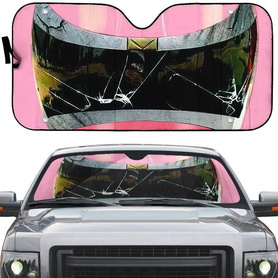 Power Rangers In Space Pink Ranger Custom Car Auto Sunshade Windshield Accessories Decor Gift