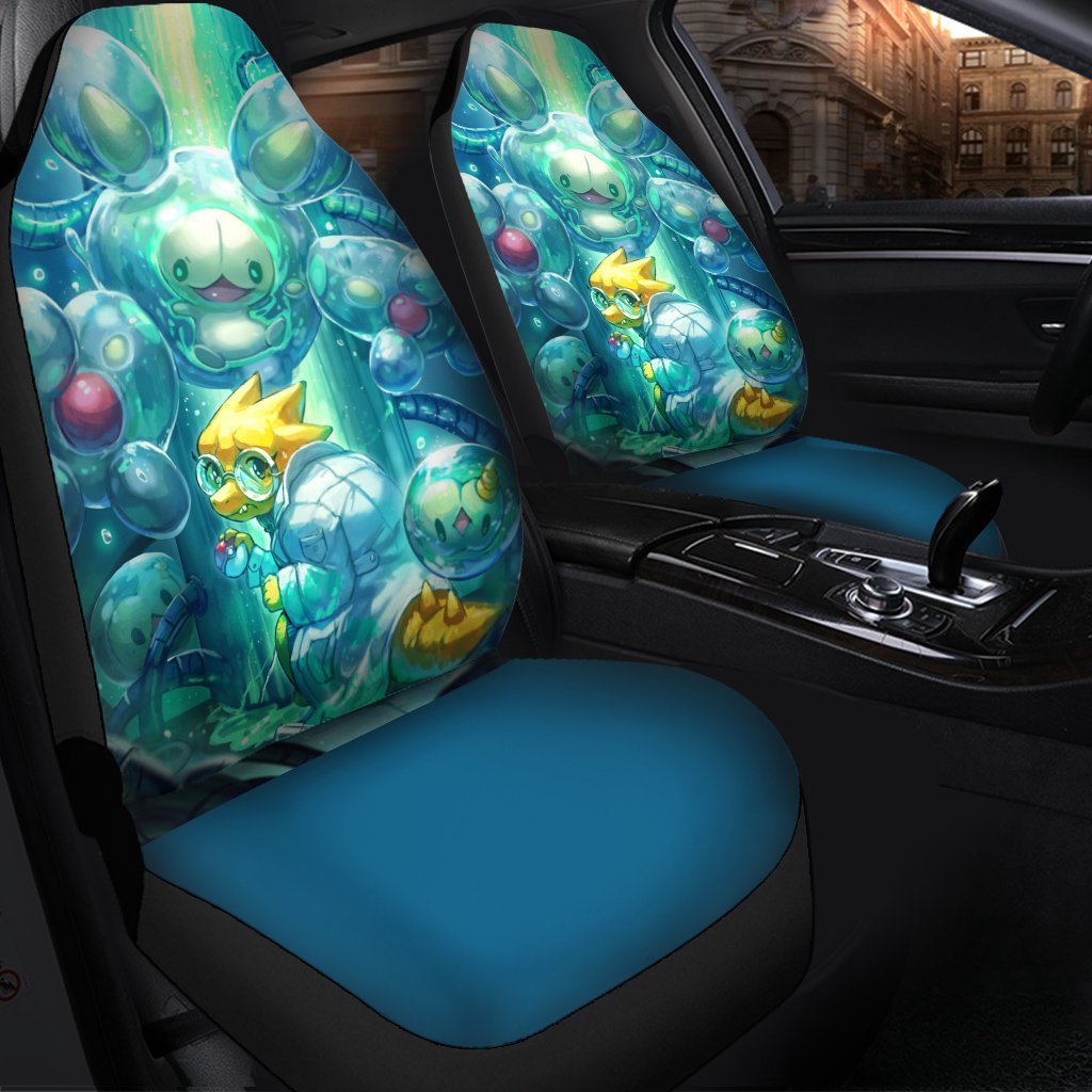 Pokemon X Undertale Alphys And Reuniclus Seat Covers