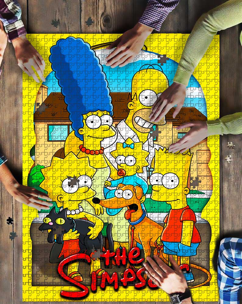 The Simpson Family Mock Puzzle