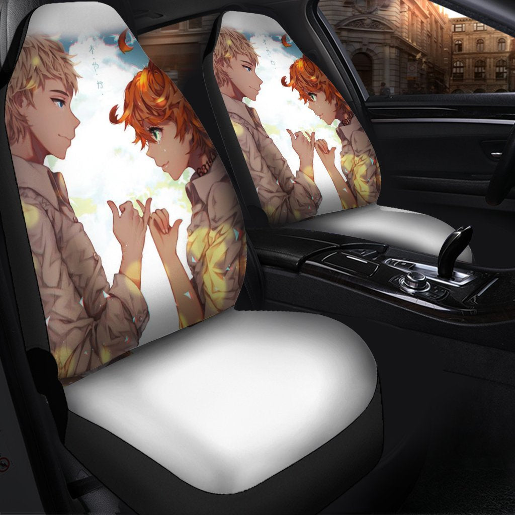 Pinky Swear The Promised Neverland Best Anime 2022 Seat Covers